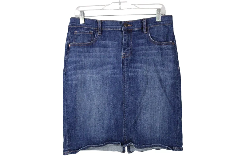 Old Navy Denim Skirts | 12 Petite velvet skirt luxury