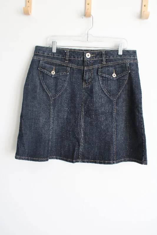 Baccini Denim Skirt | 14 cashmere skirt fine