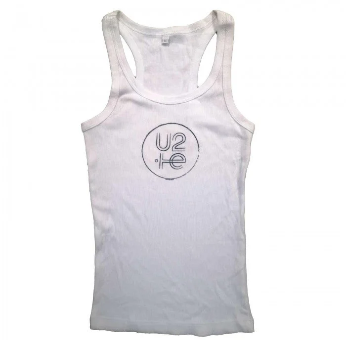 U2 Womens/Ladies 2015 Tank Top rhinestone tank top