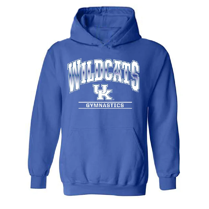 Kentucky - NCAA Women's Gymnastics : Isabella Rivelli - Classic Shersey Hooded Sweatshirt Hoodie with Hem Ribbing Snug Secure