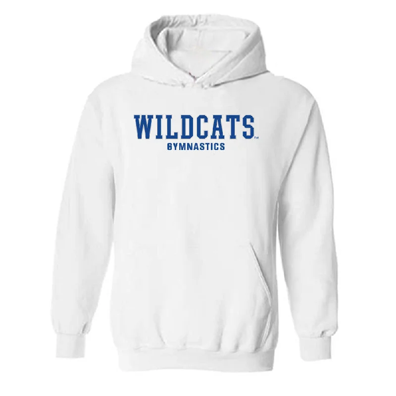Kentucky - NCAA Women's Gymnastics : Isabella Rivelli - Classic Fashion Shersey Hooded Sweatshirt Hoodie with Emblem Brand Identity