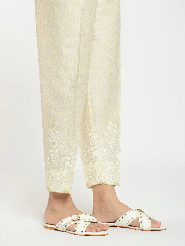 Printed Cambric Trouser Trousers versatile all-occasion