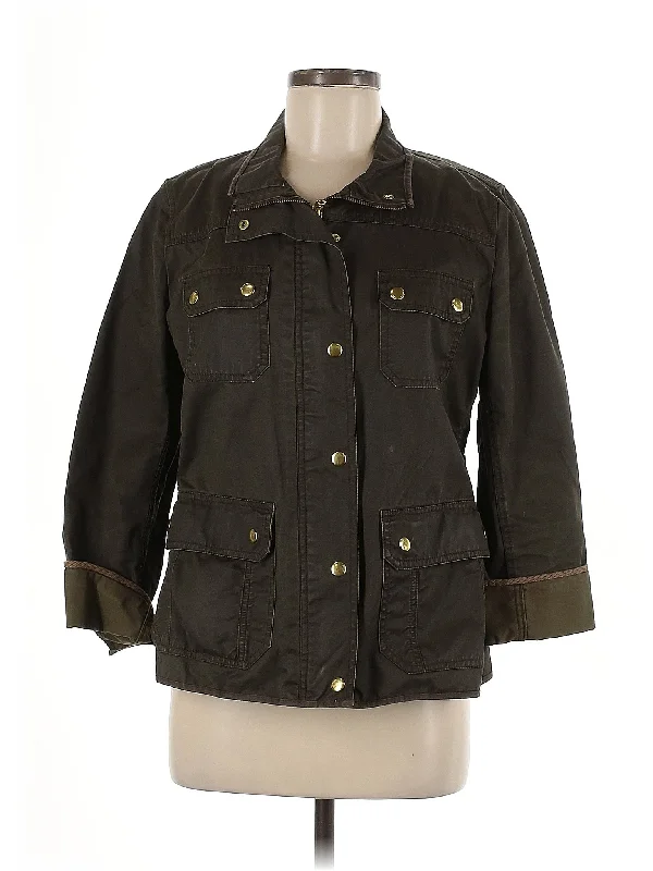 Jacket Snapped Jacket Toggled Jacket Drawstring Jacket