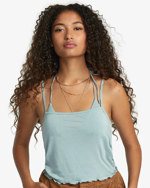 All That Tank Top - Shale soft tank top
