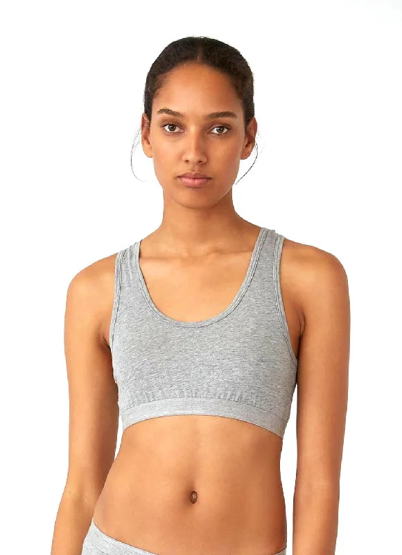 Stretch Cotton Crop Top - Women's|-|Haut échancré en coton - Femme Front Pockets Side Pockets Patch Pockets