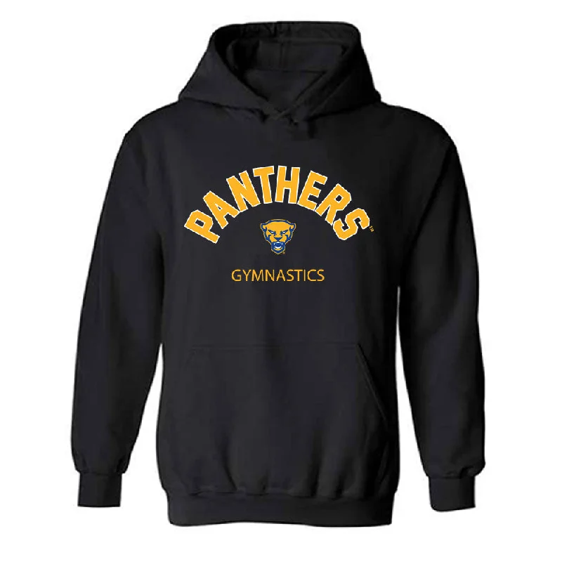 Pittsburgh - NCAA Women's Gymnastics : Darbi Simcox - Classic Fashion Shersey Hooded Sweatshirt Hoodie with Magnetic Closure Innovative Modern