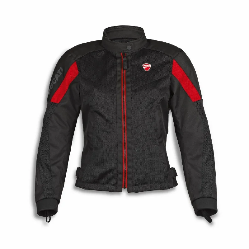 Ducati Flow C5 Womens Jacket Cotton Jacket Linen Jacket Terry Jacket