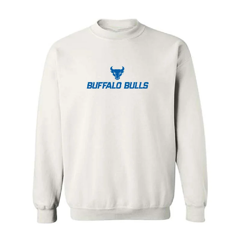 Buffalo - NCAA Women's Track & Field : Loretta White - Crewneck Sweatshirt Hoodie with Hem Ribbing Snug Secure
