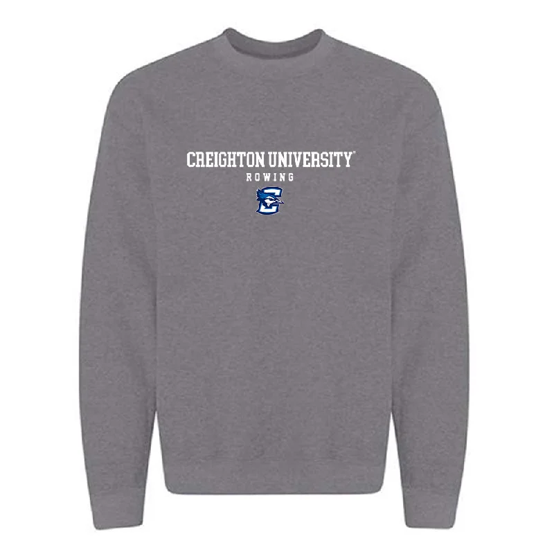 Creighton - NCAA Women's Rowing : Jaimie Gale - Classic Shersey Crewneck Sweatshirt Hoodie Jacket Zipper Layering