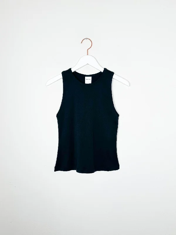Kowtow - Everyday Tank - Black loose fit tank