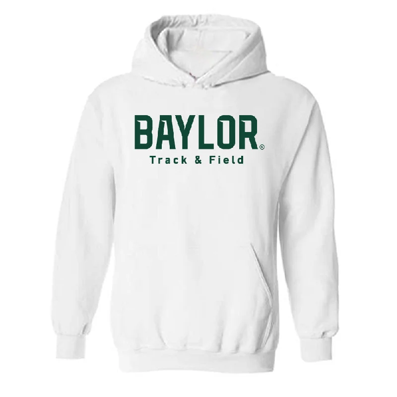 Baylor - NCAA Women's Track & Field : Audrey Williamson - Classic Shersey Hooded Sweatshirt Hoodie with Zipper Placket Modern Functional