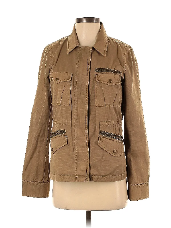 Jacket Boat Neck Shawl Collar Notched Collar
