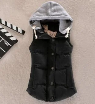 black hooded jacket
