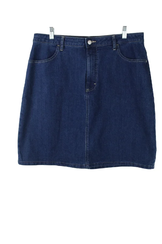 Riders By Lee Mid Rise Denim Skirt | 16M tiered skirt playful