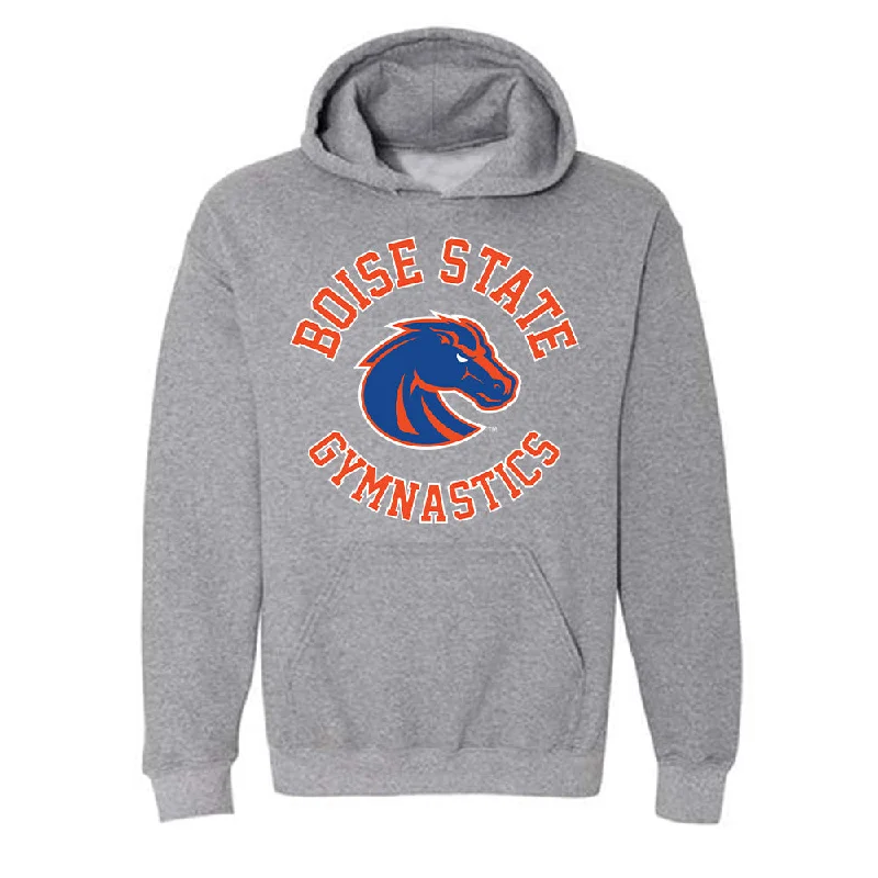 Boise State - NCAA Women's Gymnastics : Blake Pascal - Hooded Sweatshirt Classic Shersey Hoodie Jacket Zipper Layering