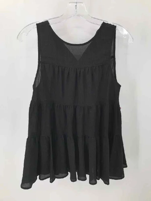 Pre-Owned Banana Republic Black Size XS Tank Top soft tank top