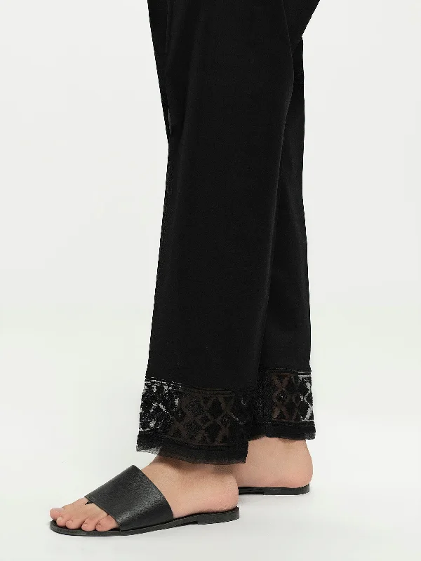 Laced Cambric Trousers Trousers Flared Retro