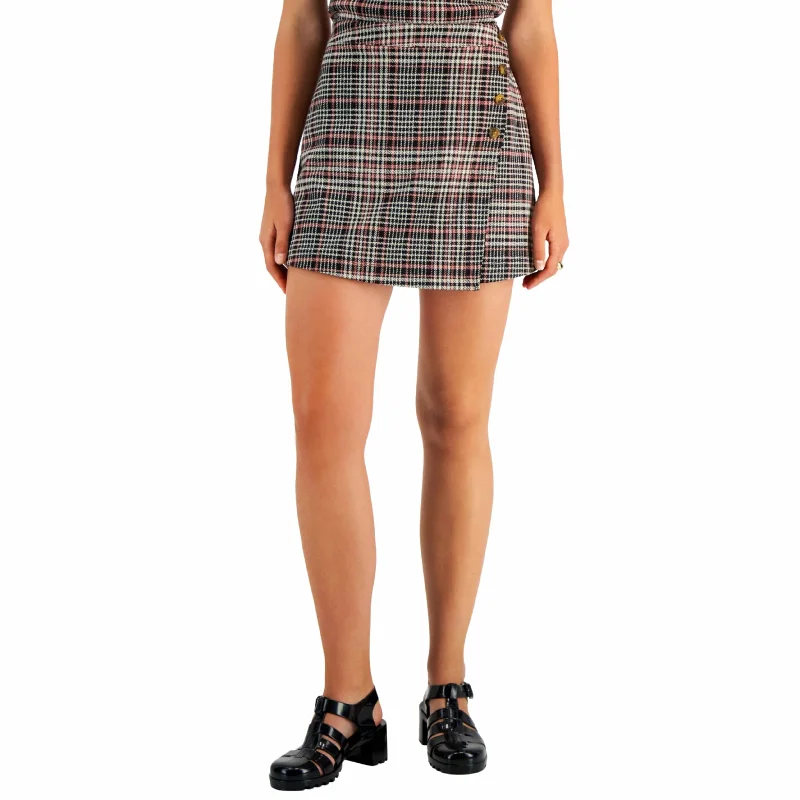 SELFIE - Printed Mini Skirt leather skirt durable