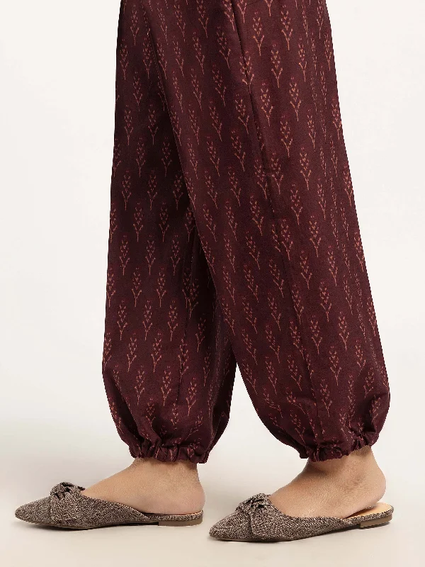 Printed Winter Cotton Trousers Trousers fashionable trendy