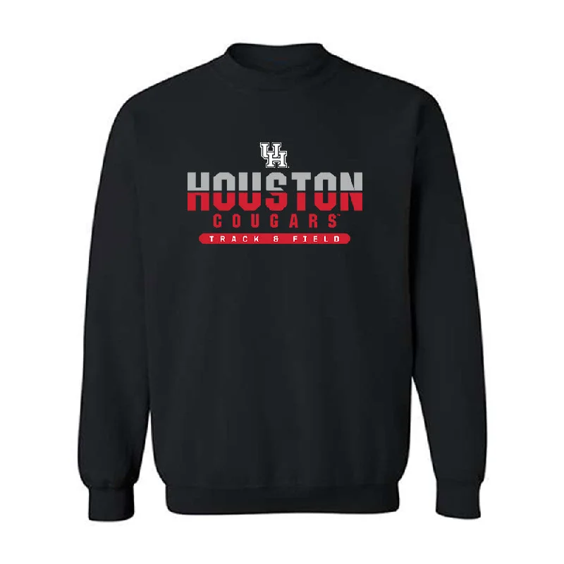 Houston - NCAA Women's Track & Field : Sydney Freeman - Classic Shersey Crewneck Sweatshirt Hoodie with Elastic Cuffs Stretchable Comfortable