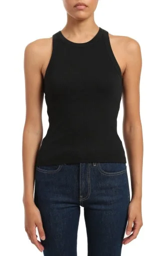 Basic Ribbed Tank breathable tank top