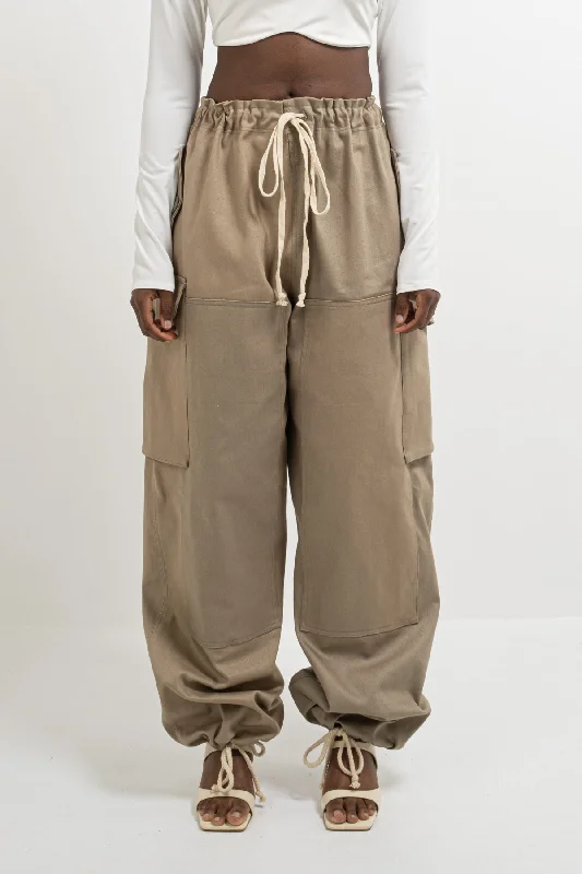 TANK CARGO PANTS cotton tank top