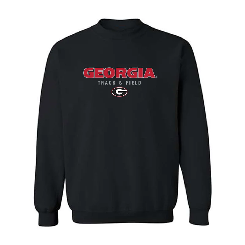 Georgia - NCAA Women's Track & Field : T'oni Birden - Classic Shersey Crewneck Sweatshirt Hoodie with Earth Tones Natural Calm