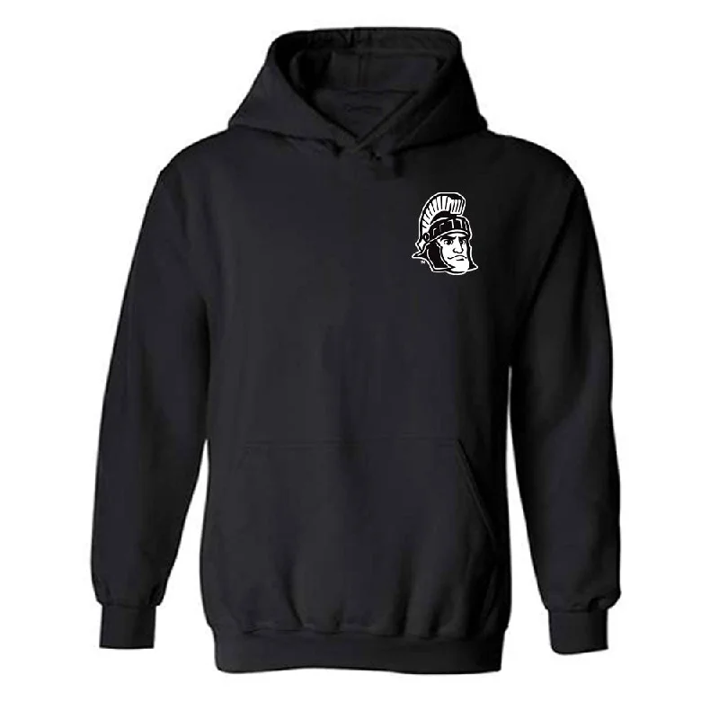 Michigan State - NCAA Women's Gymnastics : Cady Duplissis - Hooded Sweatshirt Hoodie with Neon Bright Vibrant