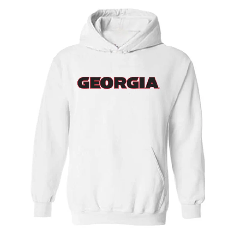 Georgia - NCAA Women's Track & Field : Danah Nembhard - Classic Shersey Hooded Sweatshirt Hoodie with Ribbed Neckline Snug Warm