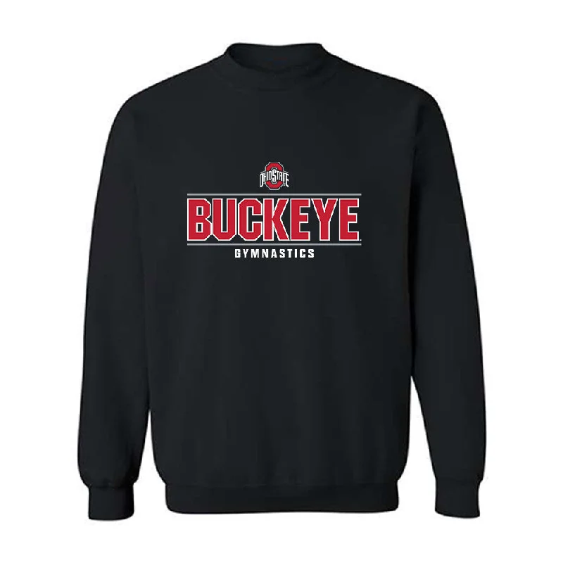 Ohio State - NCAA Women's Gymnastics : Rylee Guevara - Classic Shersey Crewneck Sweatshirt Hoodie with Hem Patch Decorative Personalized