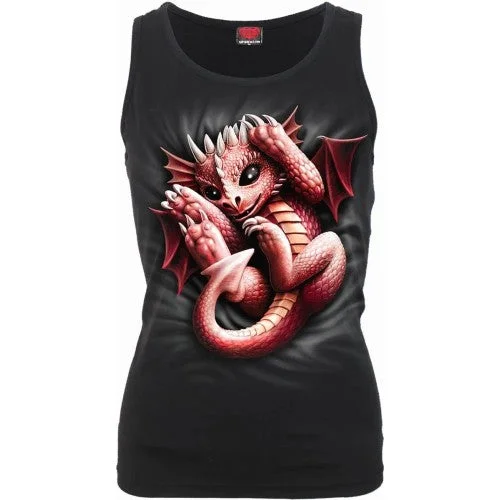 Spiral Direct Womens/Ladies Whelp Sleeveless Tank Top playful tank top