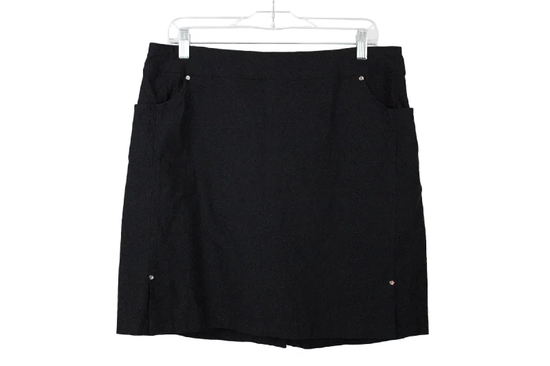 Black Stretch Skirt | 14 corduroy skirt cozy