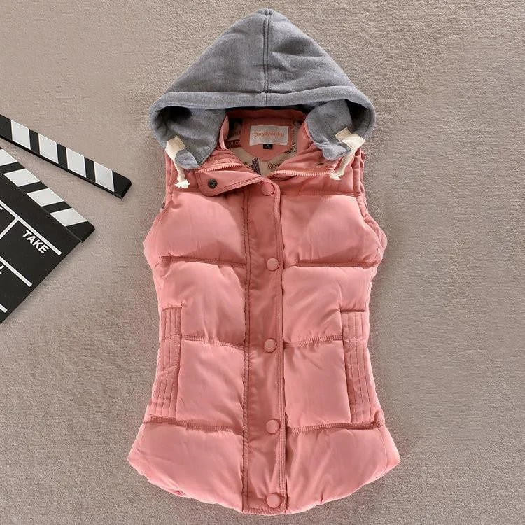 pink vest women