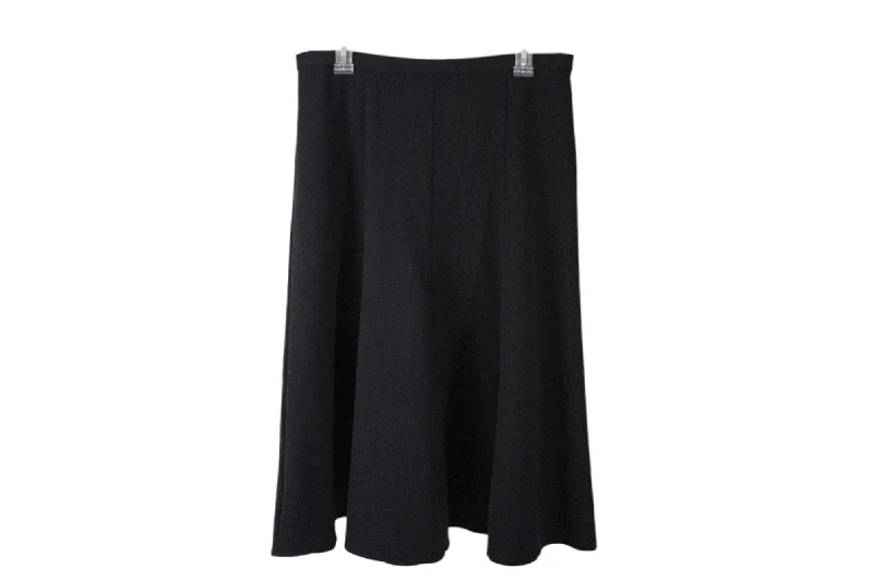 Christopher & Banks Black Skirt | 10 chiffon skirt floaty