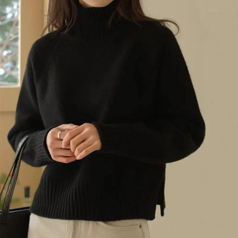 Women's turtleneck sweater Wool Sweater Cotton Sweater Cashmere Sweater