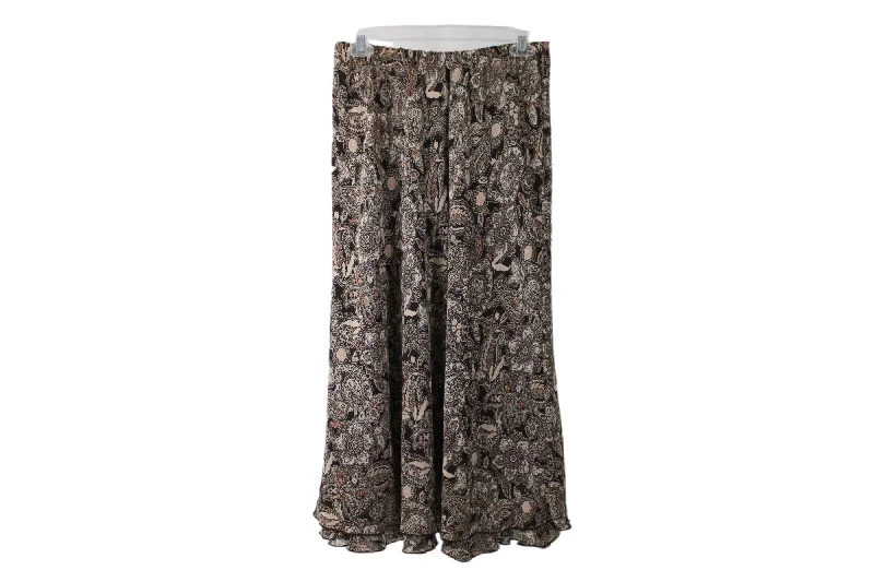 Briggs New York Brown Skirt | M Petite velvet skirt sumptuous