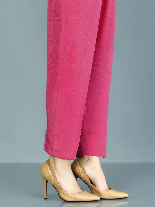 Raw Silk Trouser Trousers Canvas Durable