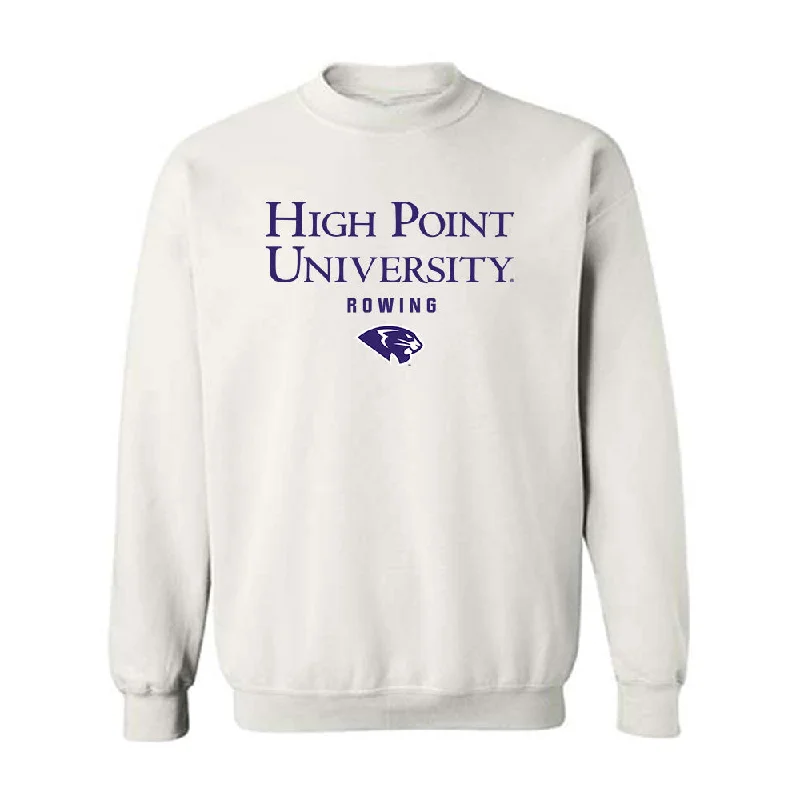 High Point - NCAA Women's Rowing : Caroline Marchis - Crewneck Sweatshirt Hoodie with Reflective Safety Nightwear