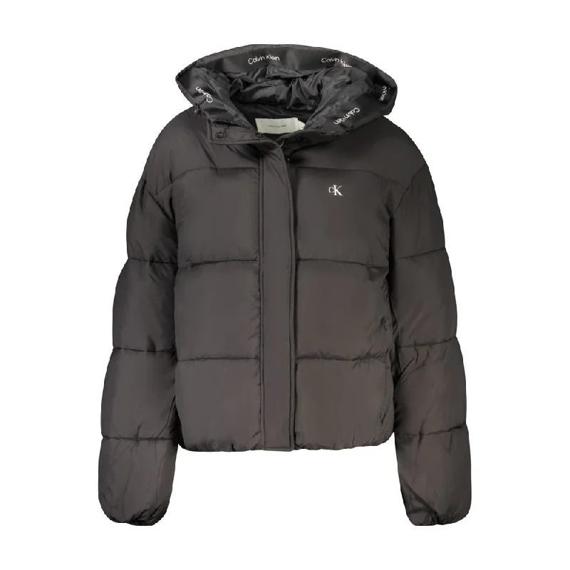 Calvin Klein  Polyester Jackets & Women's Coat Bomber Jacket Anorak Windbreaker