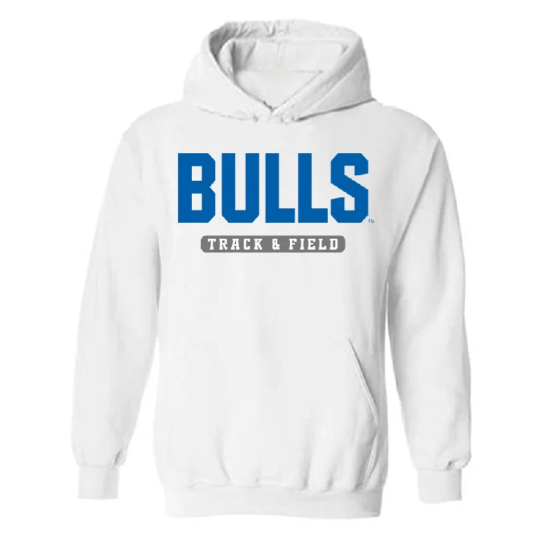Buffalo - NCAA Women's Track & Field : Alexia Jones - Hooded Sweatshirt Hoodie with Print Artistic Unique