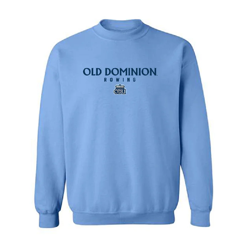 Old Dominion - NCAA Women's Rowing : Lily Baumann - Classic Shersey Crewneck Sweatshirt Hoodie with Applique Textured Unique