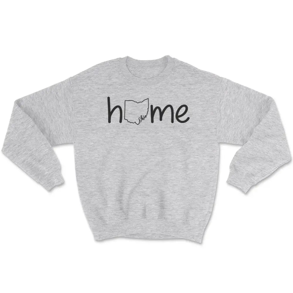 Ohio home sweatshirt Hoodie with Thumb Holes Functional Cozy