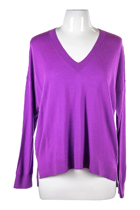 J.Crew Sweater Notch Collar Peter Pan Collar Cowl Neck
