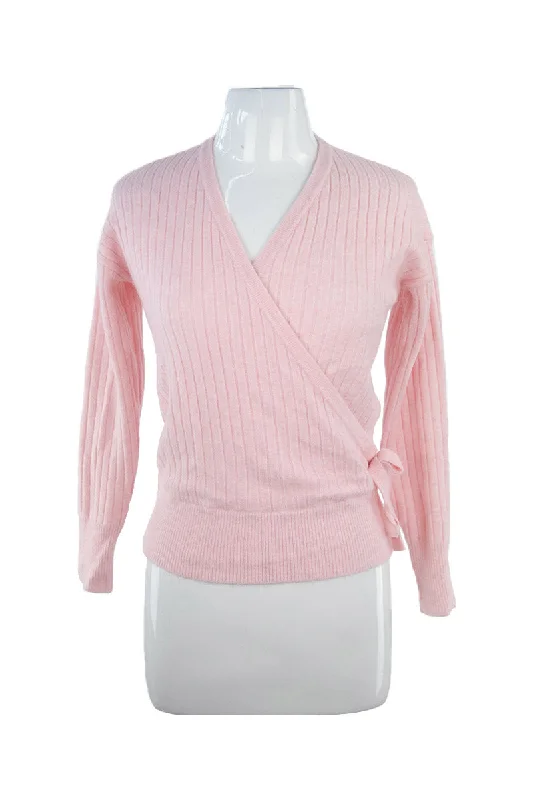 Ann Taylor Blouse LOFT Sweater Chenille Brocade Lace