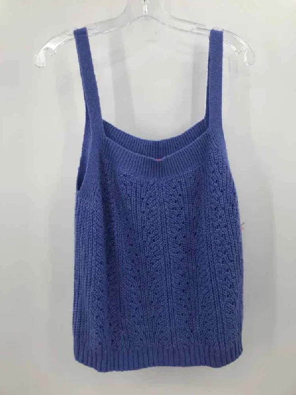 Pre-Owned Lilly Pulitzer Purple Size XL Tank Top neon tank top