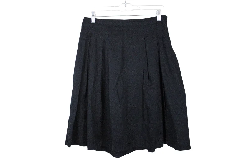 Merona Black Skirt | 4 linen skirt relaxed