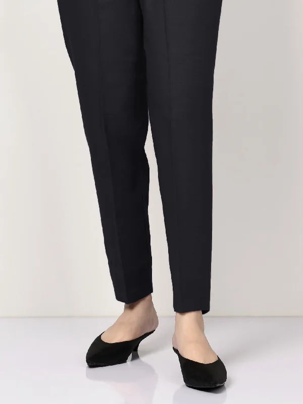 Silk Straight Trouser Trousers Handmade Artisanal