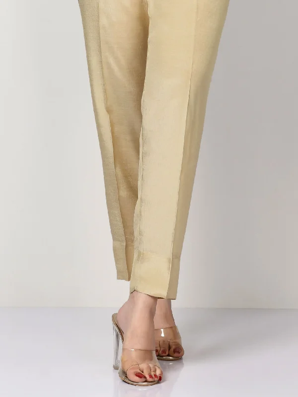 Raw Silk Trouser Trousers Chinos Classic