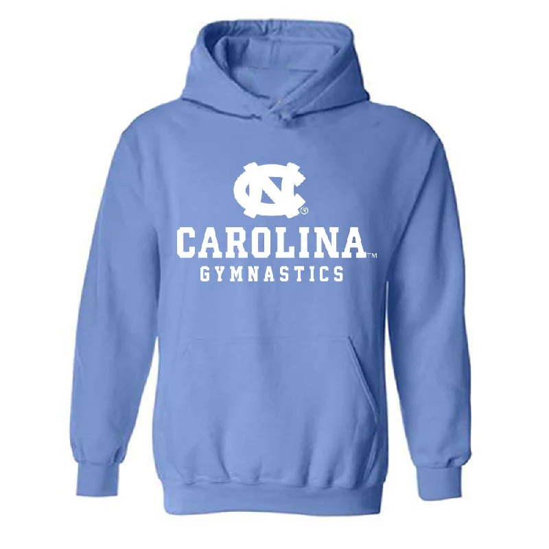 UNC - NCAA Women's Gymnastics : Jordan Valahovic - Classic Shersey Hooded Sweatshirt Hoodie with Lace Feminine Delicate