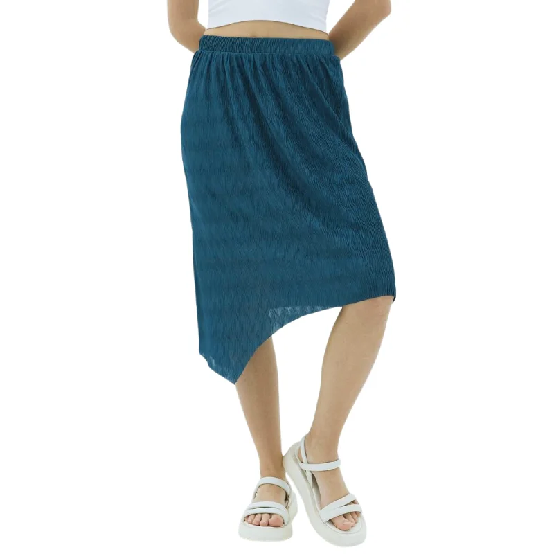 OXXO - Long Asymmetric Skirt lace skirt romantic